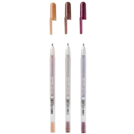 Sakura Gelly Roll Metallic gelpen set 3 - Nature - glans effect