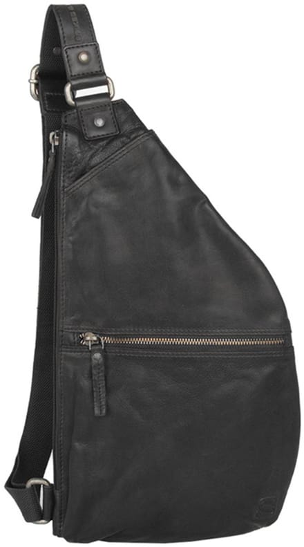 Leren Slingbag - Reese - Zwart