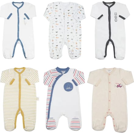 Baby pyjama Trois Kilos Sept Y (x6)