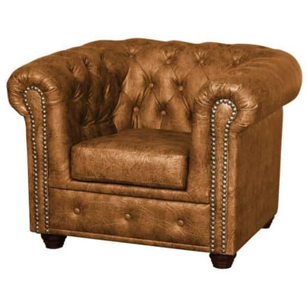 Fauteuil York eco-leer | Ropez