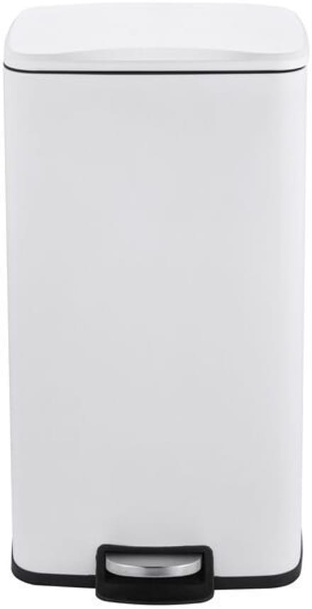 Salt & Pepper Pedaalemmer 30L -34x32x61cm wit Dust