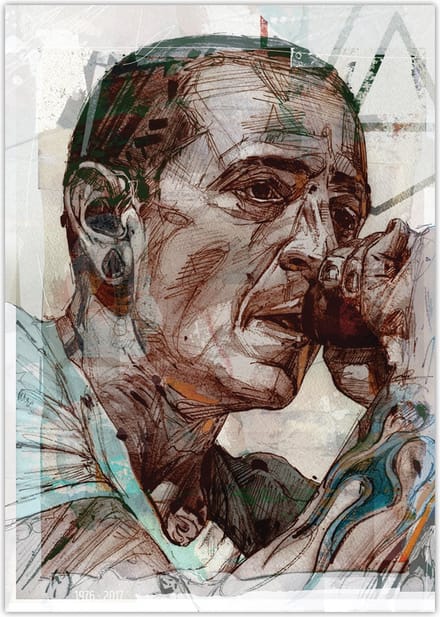 Chester Bennington poster 29,7x42 cm (A3)