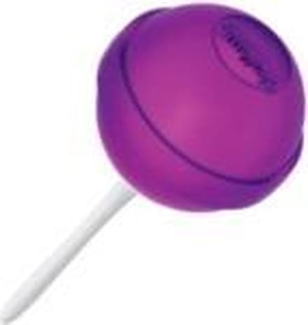 Silicone Zone Ijslolliemaker - Groot - Paars