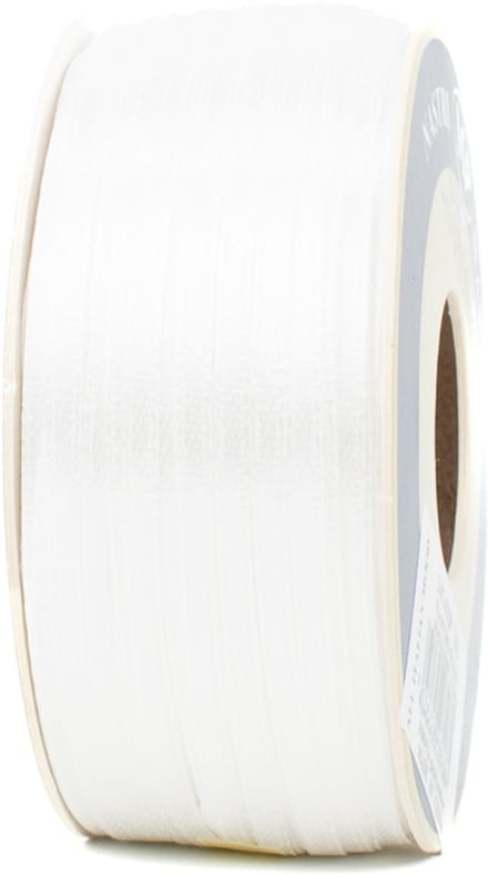 Satijn lint - Cadeaulint - Cadeaulint wit - Inpaklint - 3mm breed - Rol van 100 meter lang - Smal decoratief lint