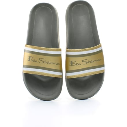 Ben Sherman Weston Heren Khaki Sliders
