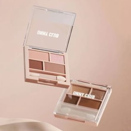 UNNY CLUB - Soft Polychrome Eyeshadow Pltette- 5 Types 09# Moon Tea - 3g
