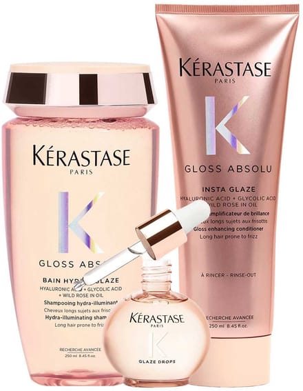 Kérastase - Gloss Absolu Shampoo + Conditioner + Hair Oil - Set