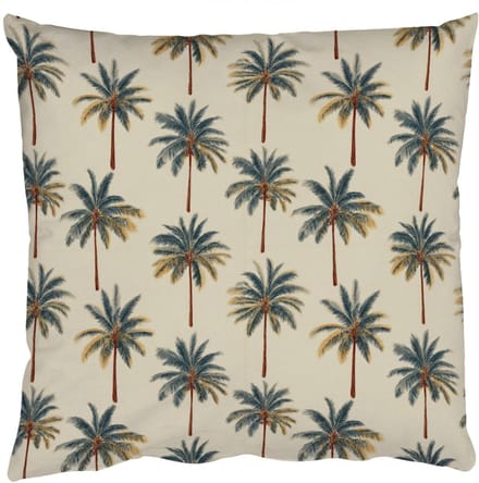 Sierkussens - Kussentjes Woonkamer - 60x60 cm - Palmbomen - Tropisch - Groen