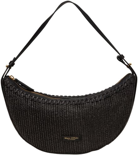 Marc O'Polo schoudertas Emmi Shoulder Bag Black zwart