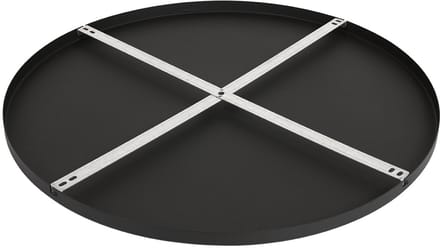 Plafondplaat Zwart Rond Ø 70cm Incl. Ophangbeugel I15301S