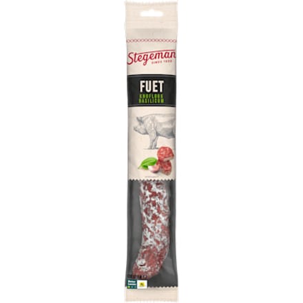 Fuet knoflook basilicum