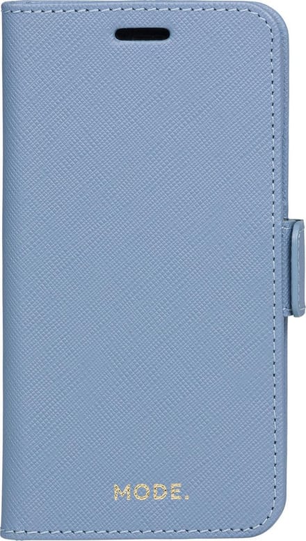 iPhone 11 Pro/Xs/X Bookcase hoesje - dbramante1928 - Effen Blauw - Leer