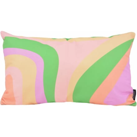Gek op kussens! Sierkussen retro waves | 30 x 50 cm | katoen/polyester