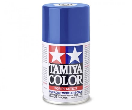 Tamiya Hobbyverf Acrylverf - TS-44 Brilliant Blue - Gloss - Acryl Spray - Verf spuitbus - 100 ml