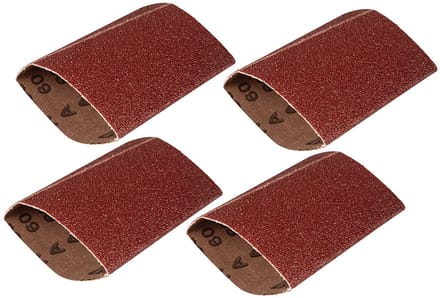 Graphite Serie - Schuurpapier P60 - 4 stuks - 58GE137 - 18V Energie+