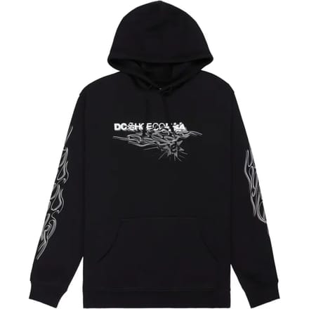 Hoodie DC Shoes Side Flame