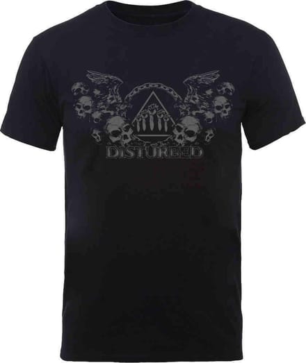 Disturbed - Beware The Vultures Heren T-shirt - M - Zwart