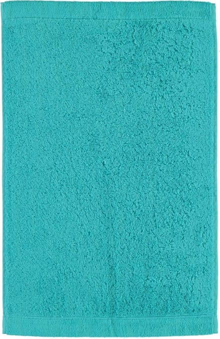 CAWÖ Lifestyle Uni Gastendoekje - Turkoois - 30x50
