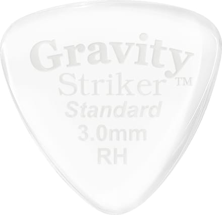 Gravity Guitar Picks GSRS3P-RH Striker RH Speed Bevels Standard 3,0 mm - Plectrum