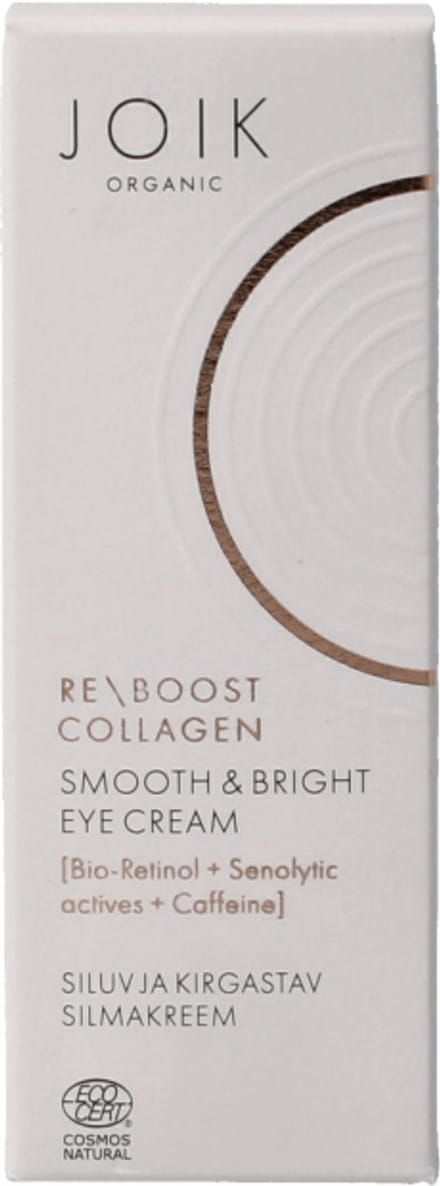 JOIK Organic - Re-Boost Collagen Smooth & Bright Eye Cream - 15 ml
