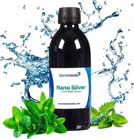 Colloïdaal Zilverwater / Nano Zilver - Tetra Silver - 250ml - 30ppm