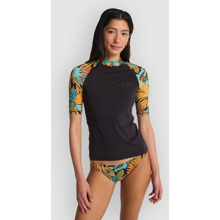 Billabong Tropic Surf Print Lycra zwart