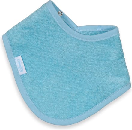Funnies Bandana Slabber Junior 38 Cm Katoen Blauw