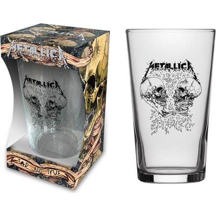Metallica Bierglas - Sad But True - voor Geen - transparant