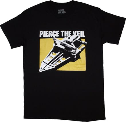 Pierce The Veil - Jaws Heren T-shirt - L - Zwart