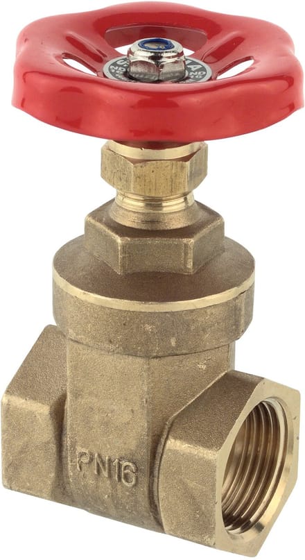 KIRCHHOFF Messing Mofschuiver - 1"BI - PN16