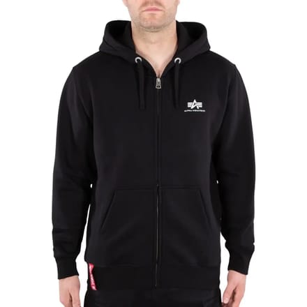 Hooded sweatshirt Alpha Industries Basic Zip