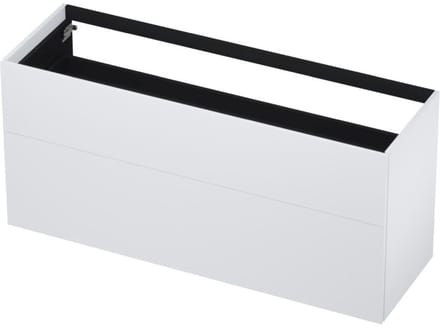 INK - Onderkast 2 Laden Push To Open 65cm Gelakt - 1400x450x650 Mm - Mat Wit