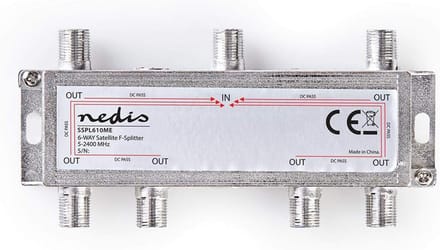 Satellietsignaal Splitter 6-Weg Versterker 5-2250 MHz