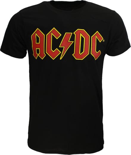 AC/DC Massive Logo Official Band T-Shirt - Officiële Merchandise - 4XL