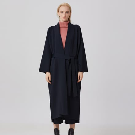 Lang vest in kimonostijl