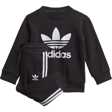 adidas - 98 Originals Sweatshirt Set - Kinderen - Zwart