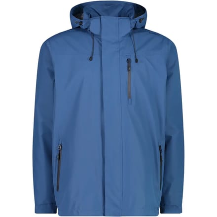 Cmp Zip Hood Softshelljack Blauw L Man