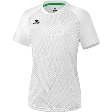 Erima Madrid Shirt Korte Mouw Dames - Wit | Maat: 36