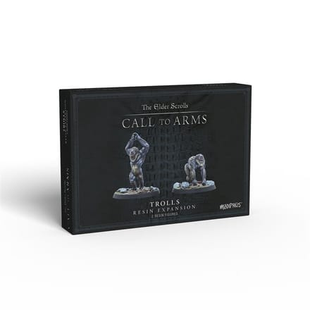The Elder Scrolls: Call To Arms - Trolls - Miniature Game - Ongeschilderd