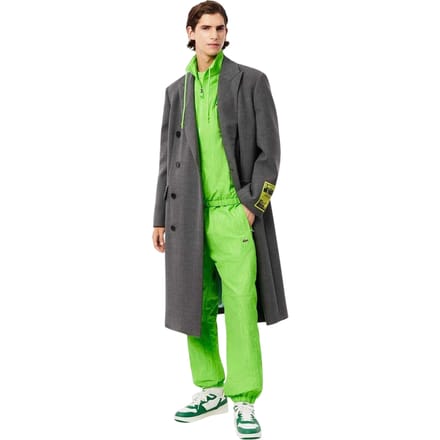 Lacoste Heren Woven Tracksuit Broek (Lime Groen)