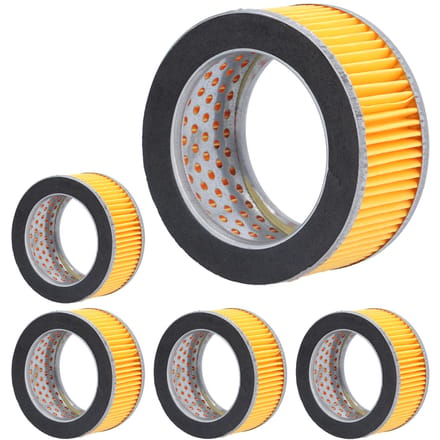 5 Stuks Zuiger Luchtcompressor Filter Binnenste Element Binnen Geluiddemper Apparatuur 106x84x51mm