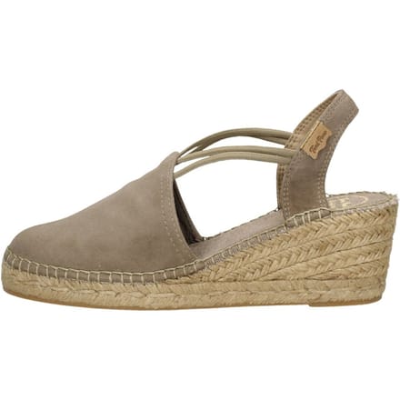 Toni Pons Tremp Dames Espadrilles - taupe - Maat 36