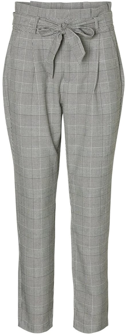VERO MODA - VMEVA HR LOOSE PAPERBAG CHECK P GA NOOS - Dames - Leggings