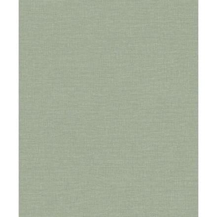 Vliesbehang - Linen & Textures - uni groen - LT10007
