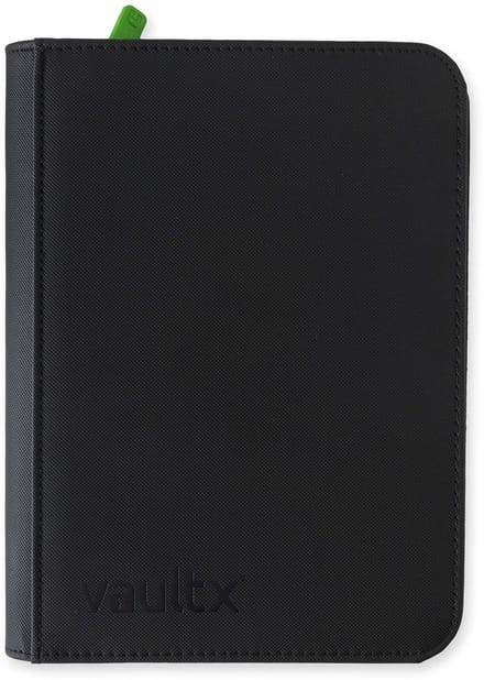 Vault X 4-Pocket Exo-Tec® Zip Binder - Verzamelmap - 160 Kaarten/Zwart