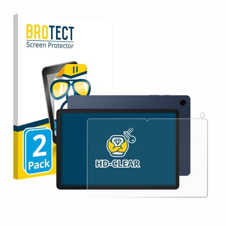 BROTECT - Screenprotector voor Samsung Galaxy Tab A9 Plus (Voor+Camera) - Folie Beschermfolie transparant 2 Stuks
