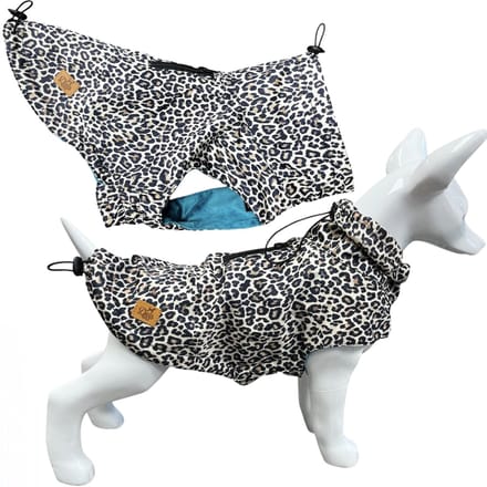 Dogs&Co® Honden Regenjas Leopard - Maat M - Hondenregenjas