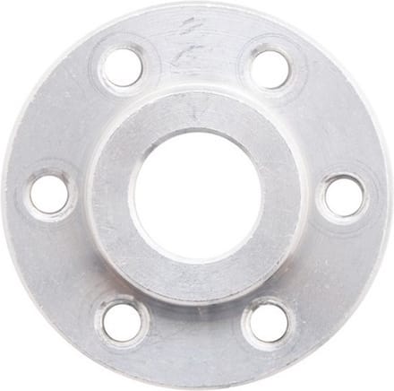 Universal Aluminum Mounting Hub for 8mm Shaft, M3 Holes (2-Pack) Pololu 2693