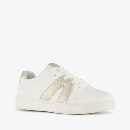 Blue Box meisjes sneakers wit goud - Maat 33