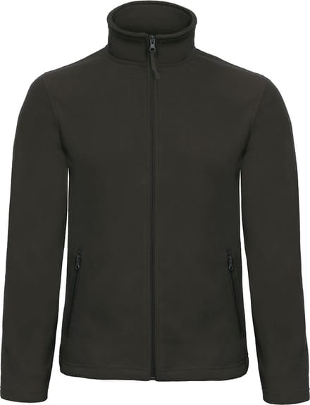 Fleecevest 'ID.501 Micro Fleece Full Zip' Maat S Zwart